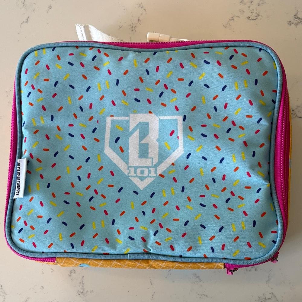 Baseball Lifestyle 101 zippered lunch bag